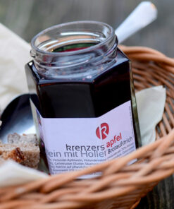 Wein mit Holler als Brotaufstrich von Jürgen H. Krenzer
